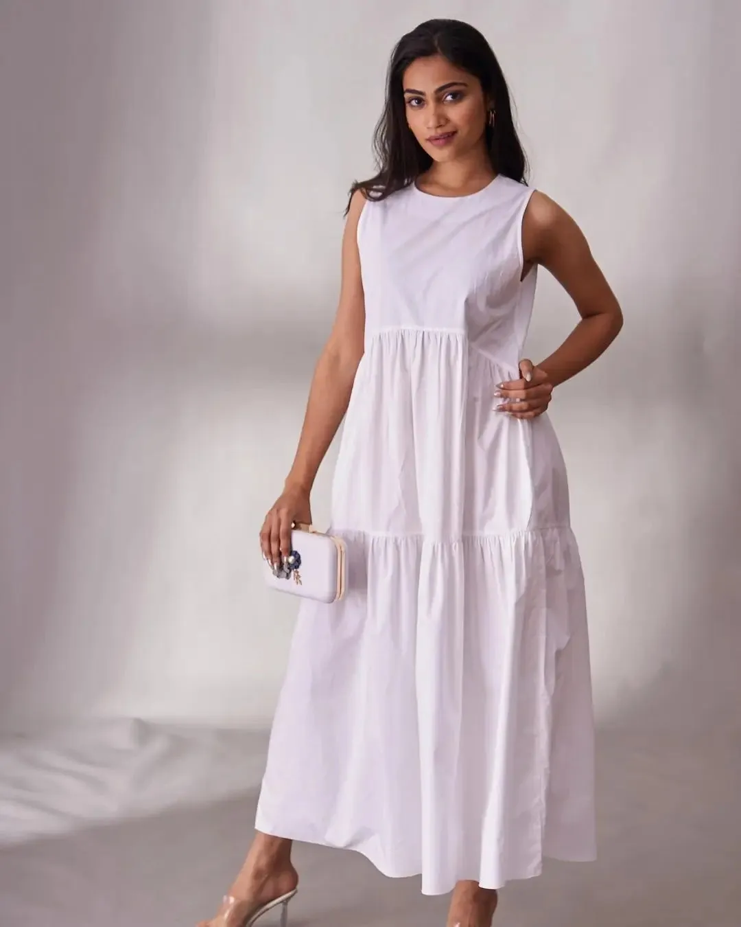 2 Layered Maxi Dress