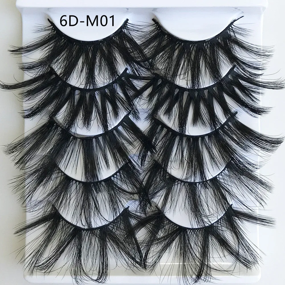 25mm imitation mink false eyelashes  thick curling