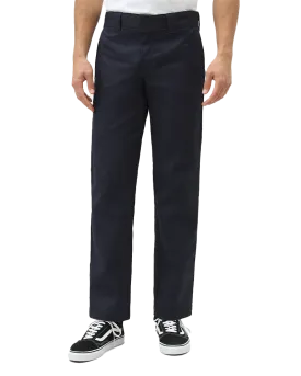 873 Slim Straight Work Trousers in Dark Navy