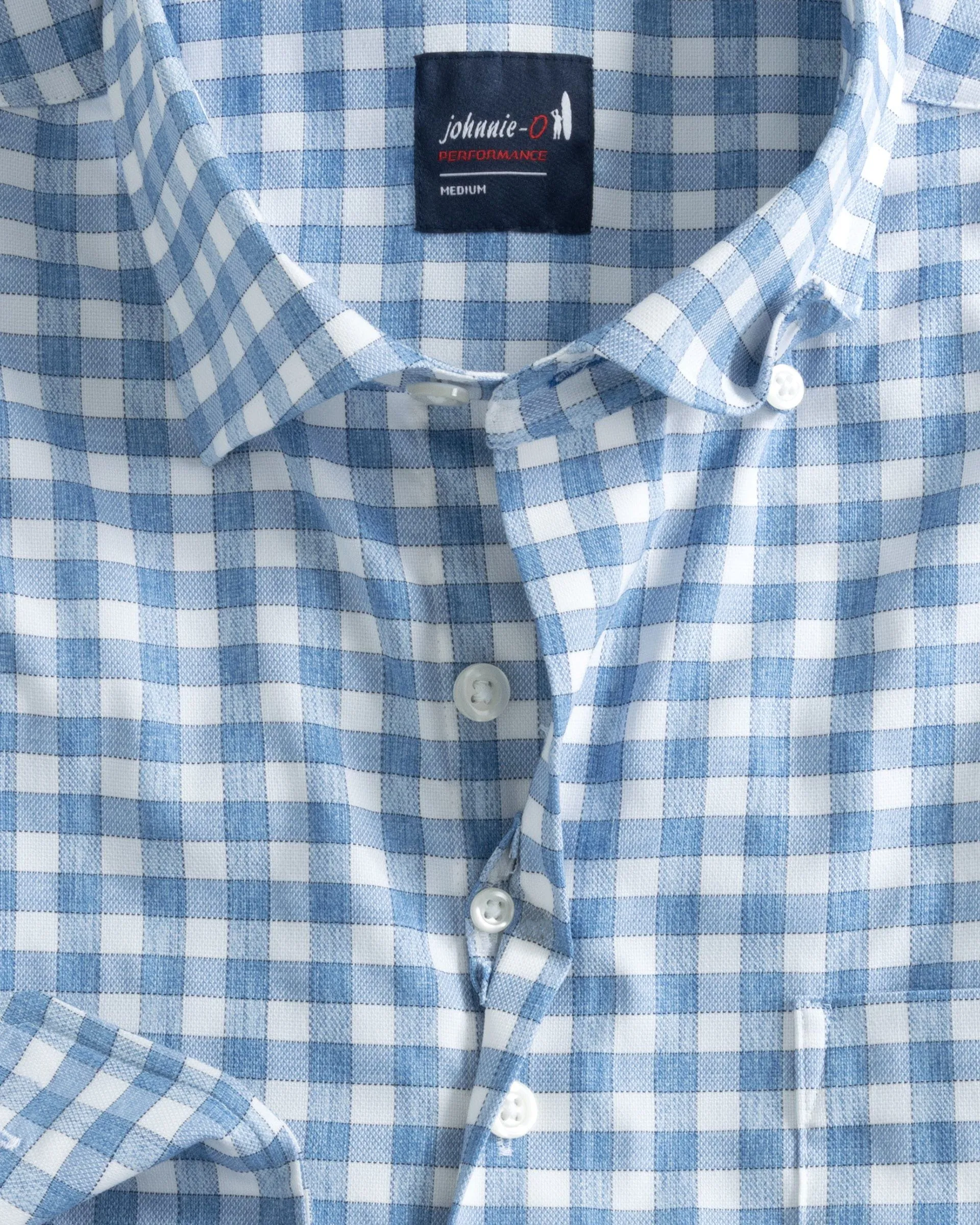 Allworth Performance Button Up Shirt in Wake by Johnnie-O