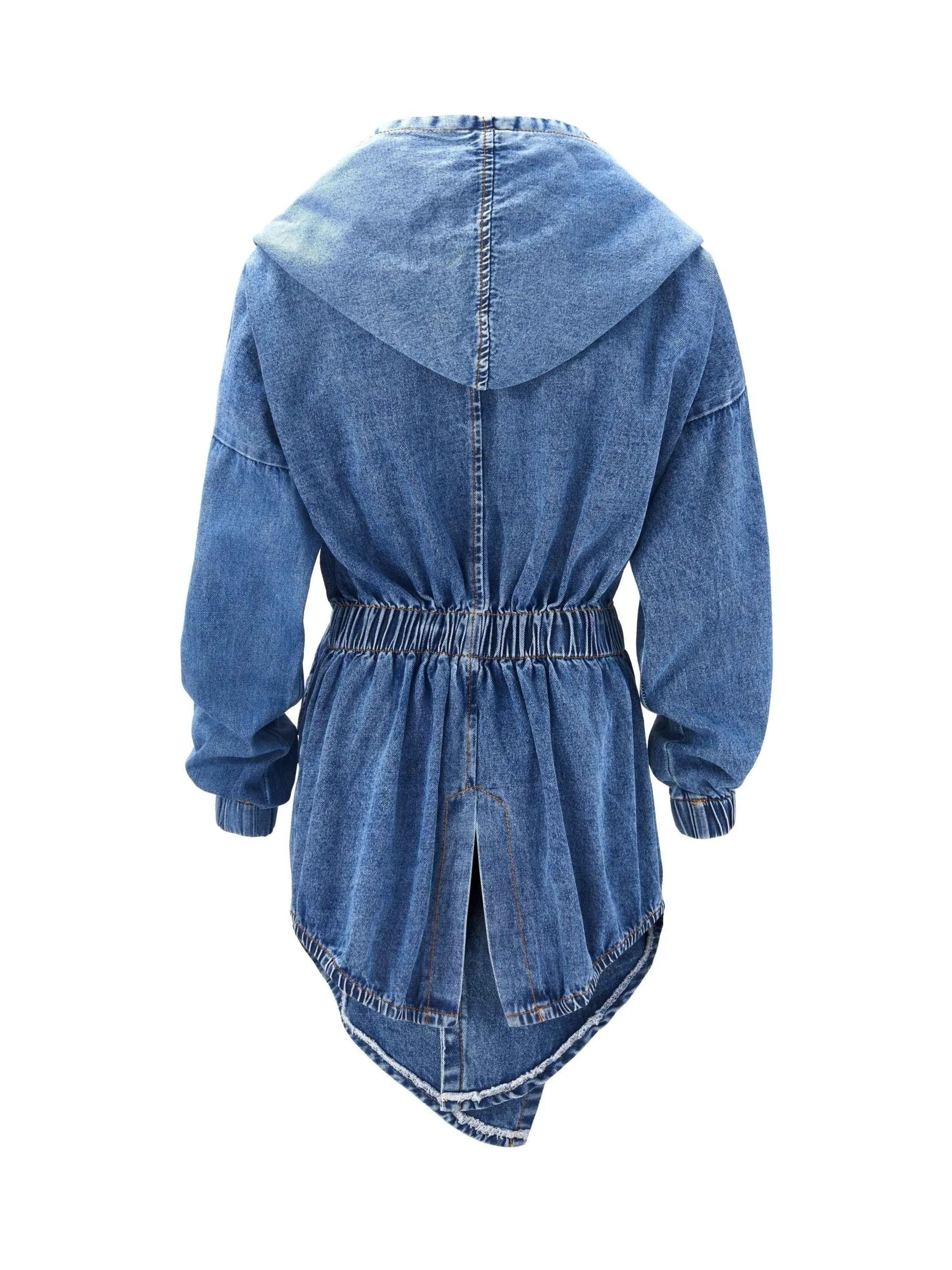 Belted Denim Jacket