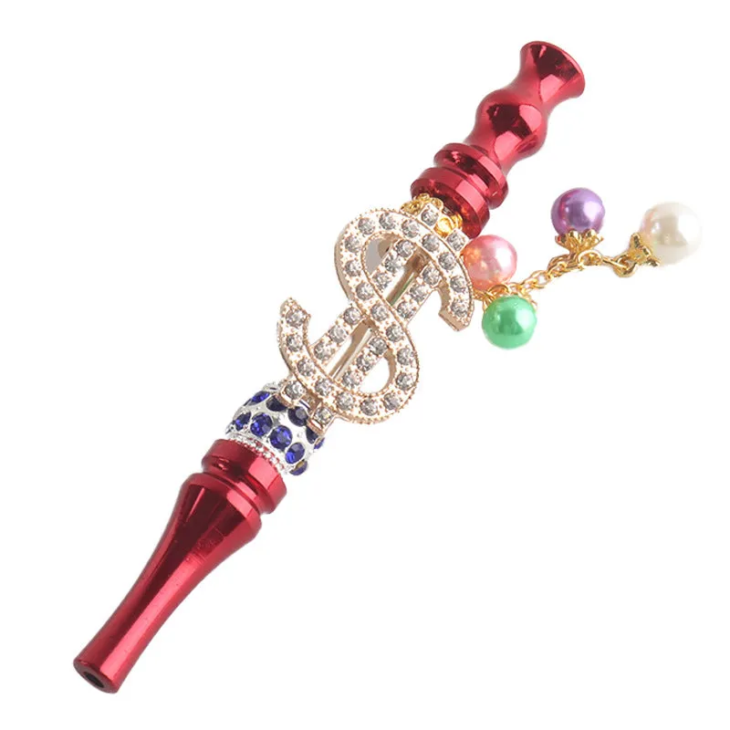 Bright diamond dollar hookah tips（AE4049）