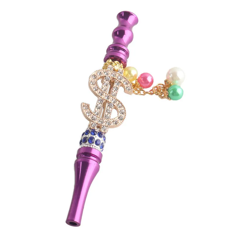 Bright diamond dollar hookah tips（AE4049）