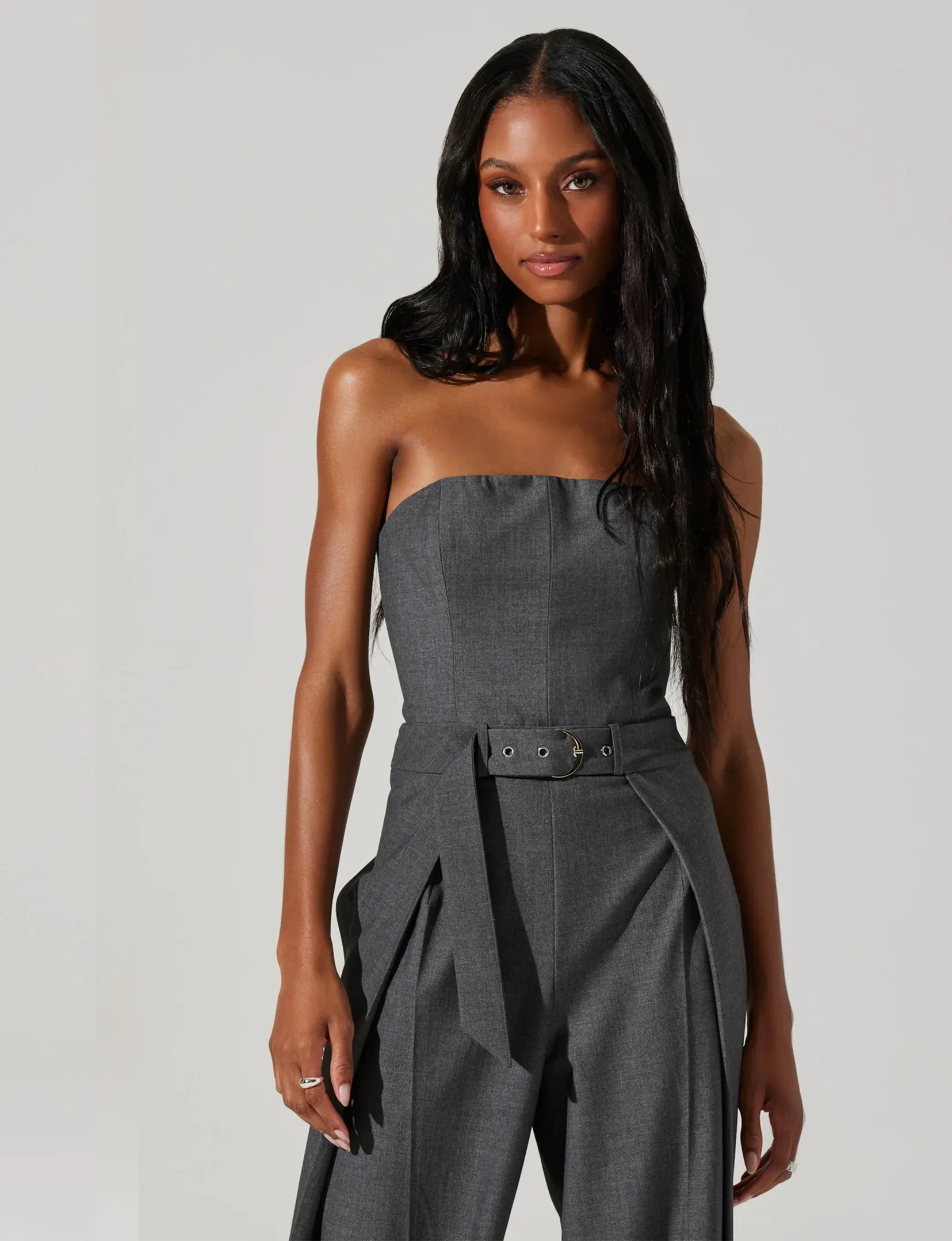 Bryony Jumpsuit, Charcoal