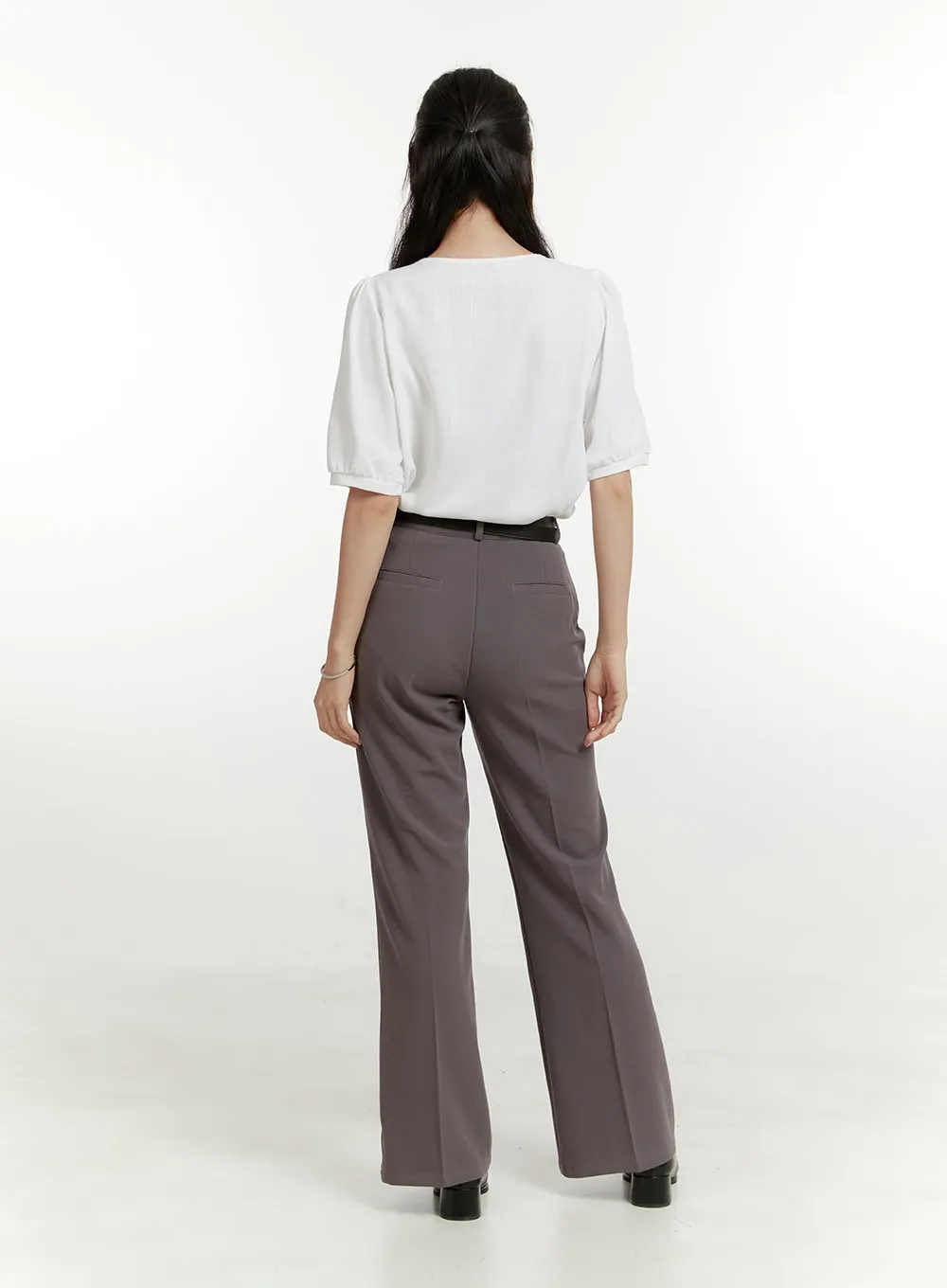 Classic Straight Fit Trousers OU419