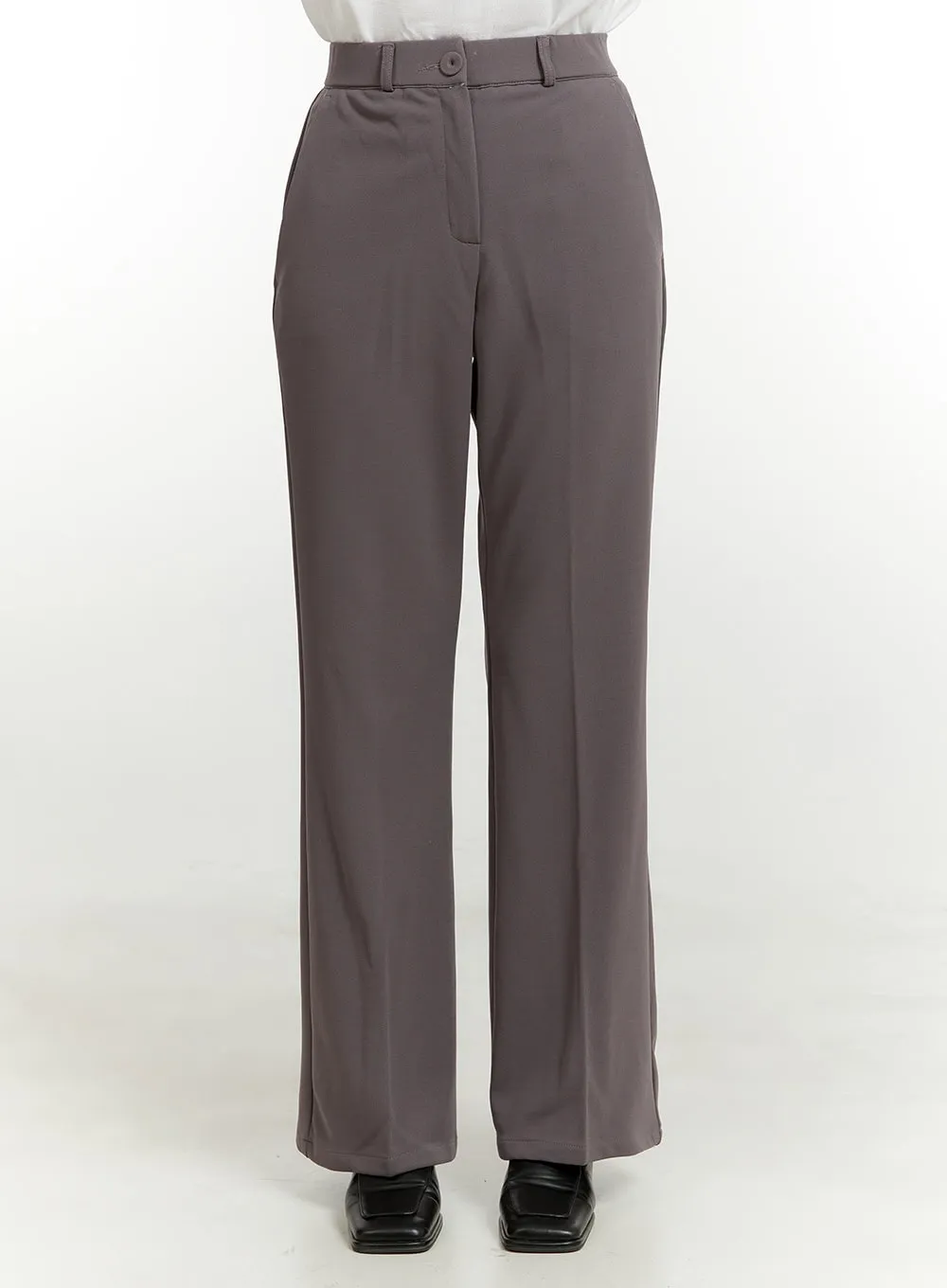 Classic Straight Fit Trousers OU419