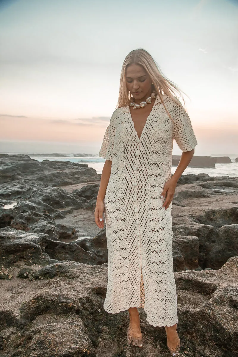 Crochet Maxi Dress