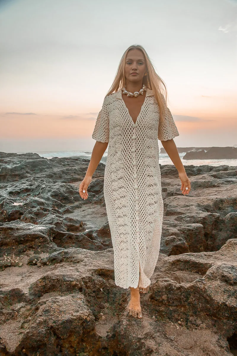 Crochet Maxi Dress