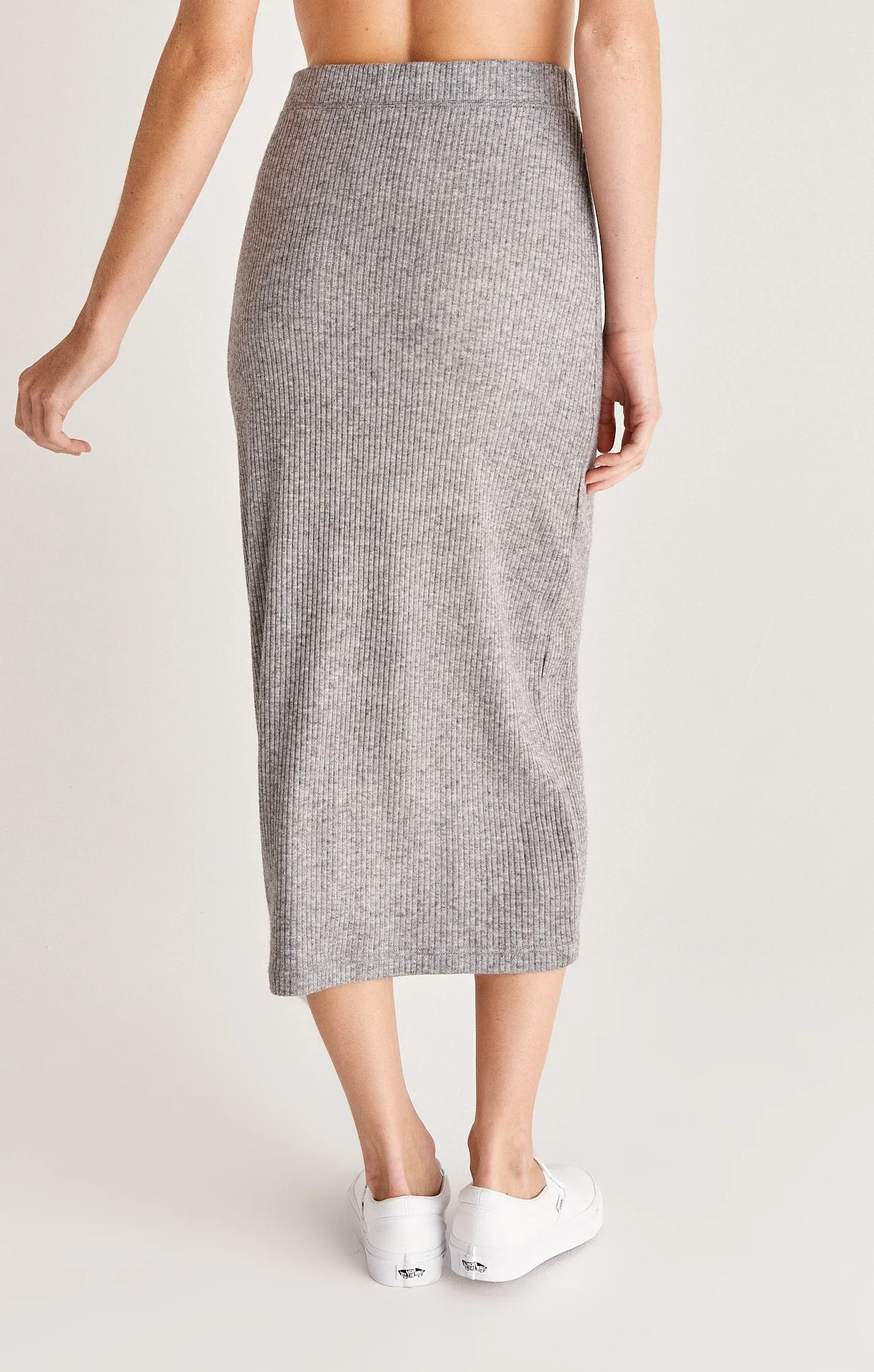 Fallon Rib Midi Skirt