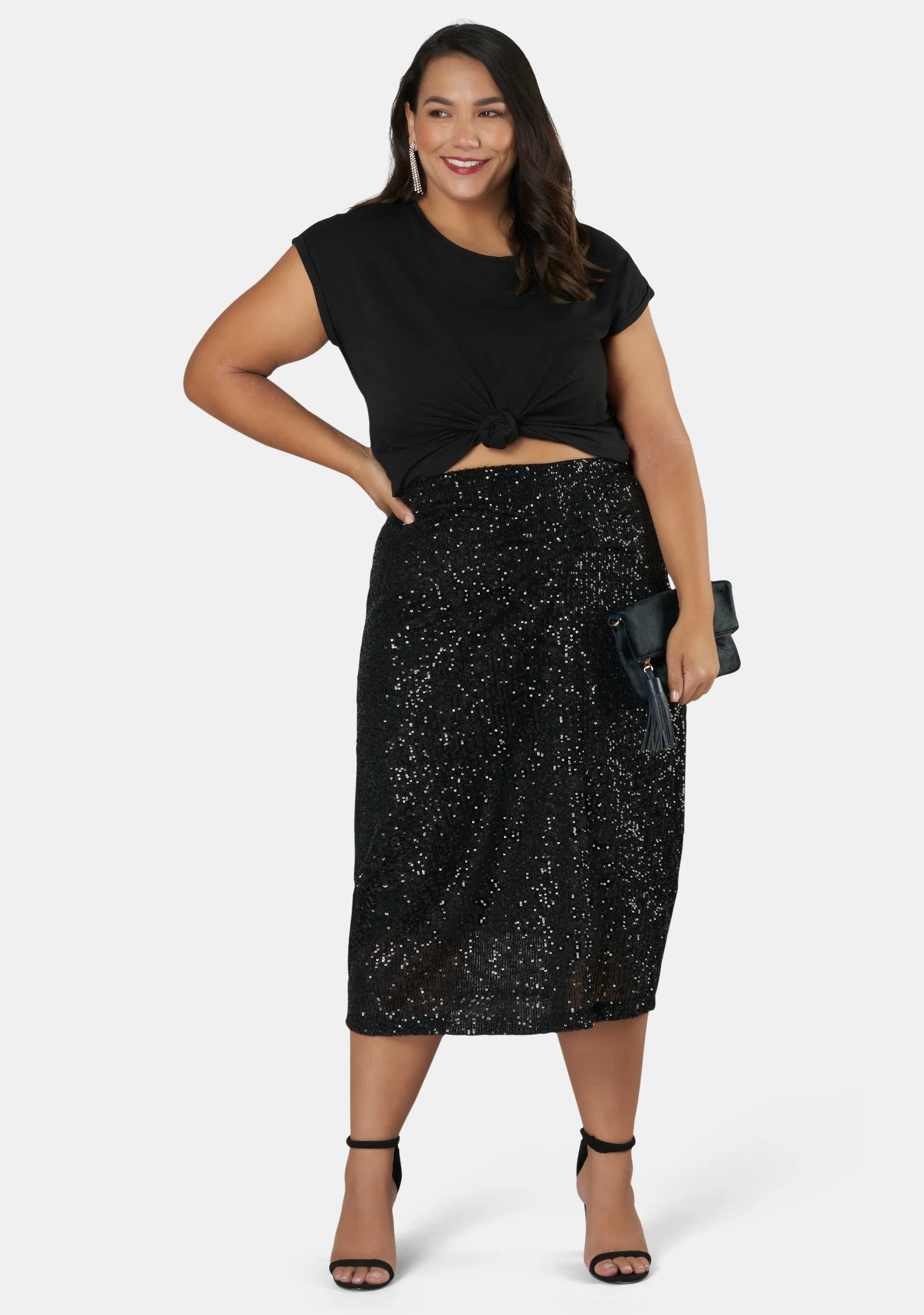 Fire & Desire Sequin Skirt