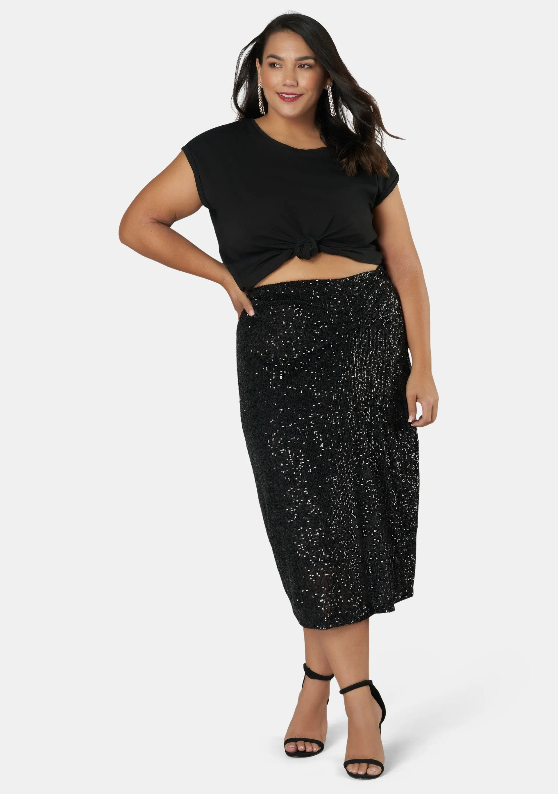 Fire & Desire Sequin Skirt