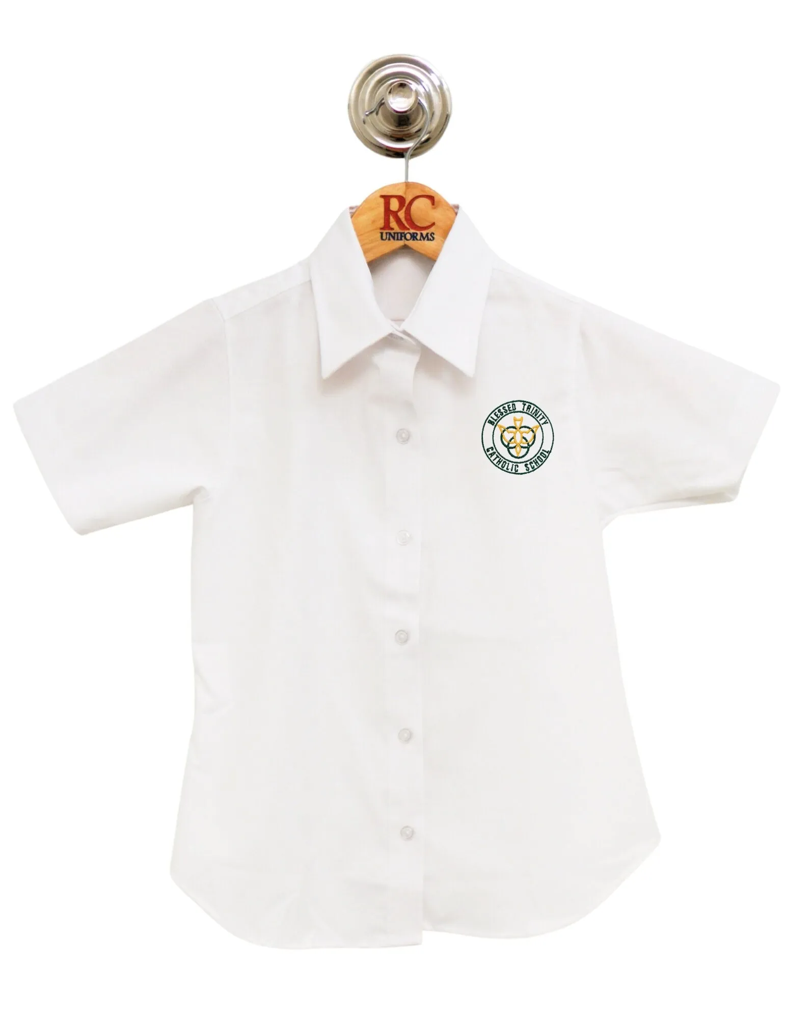 Girls Fitted Oxford Shirt