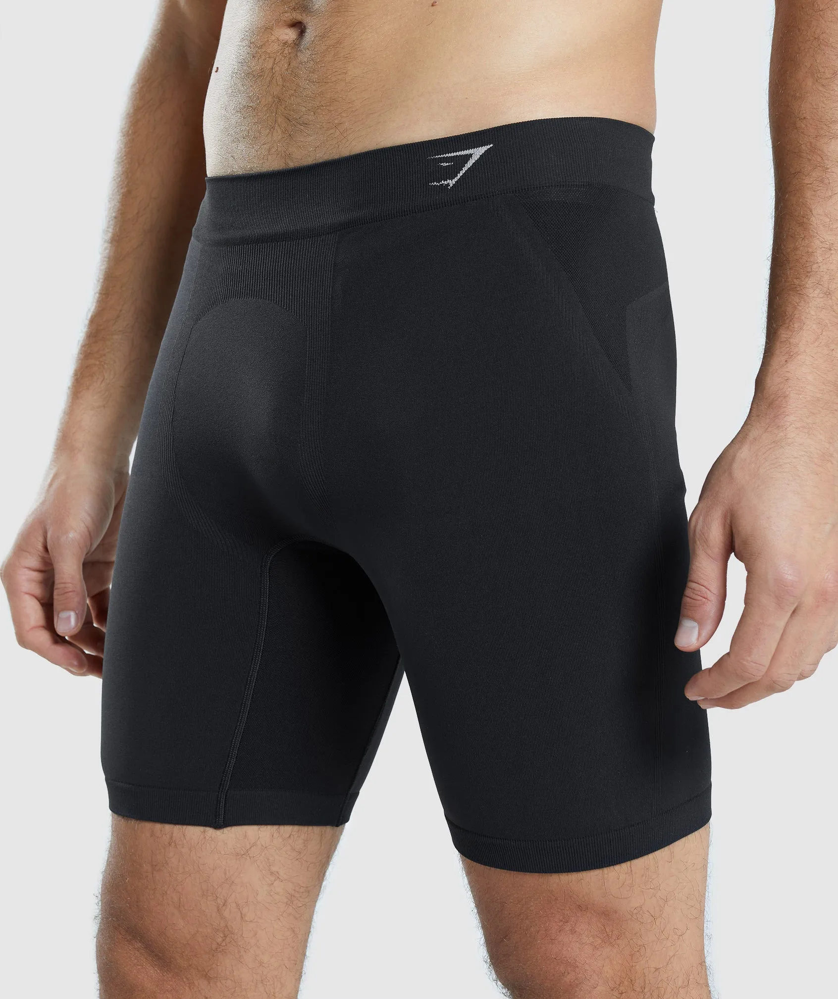 Gymshark Hybrid Boxer - Black/Light Grey