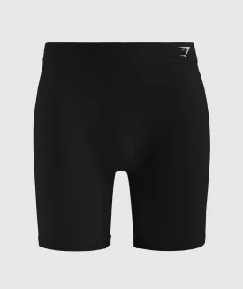 Gymshark Hybrid Boxer - Black/Light Grey