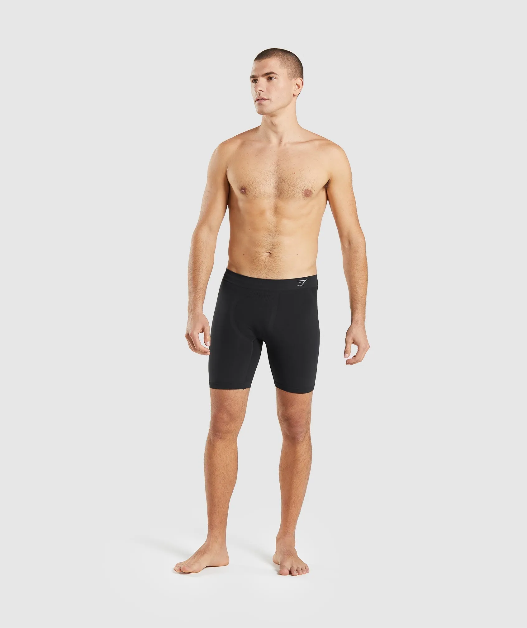 Gymshark Hybrid Boxer - Black/Light Grey