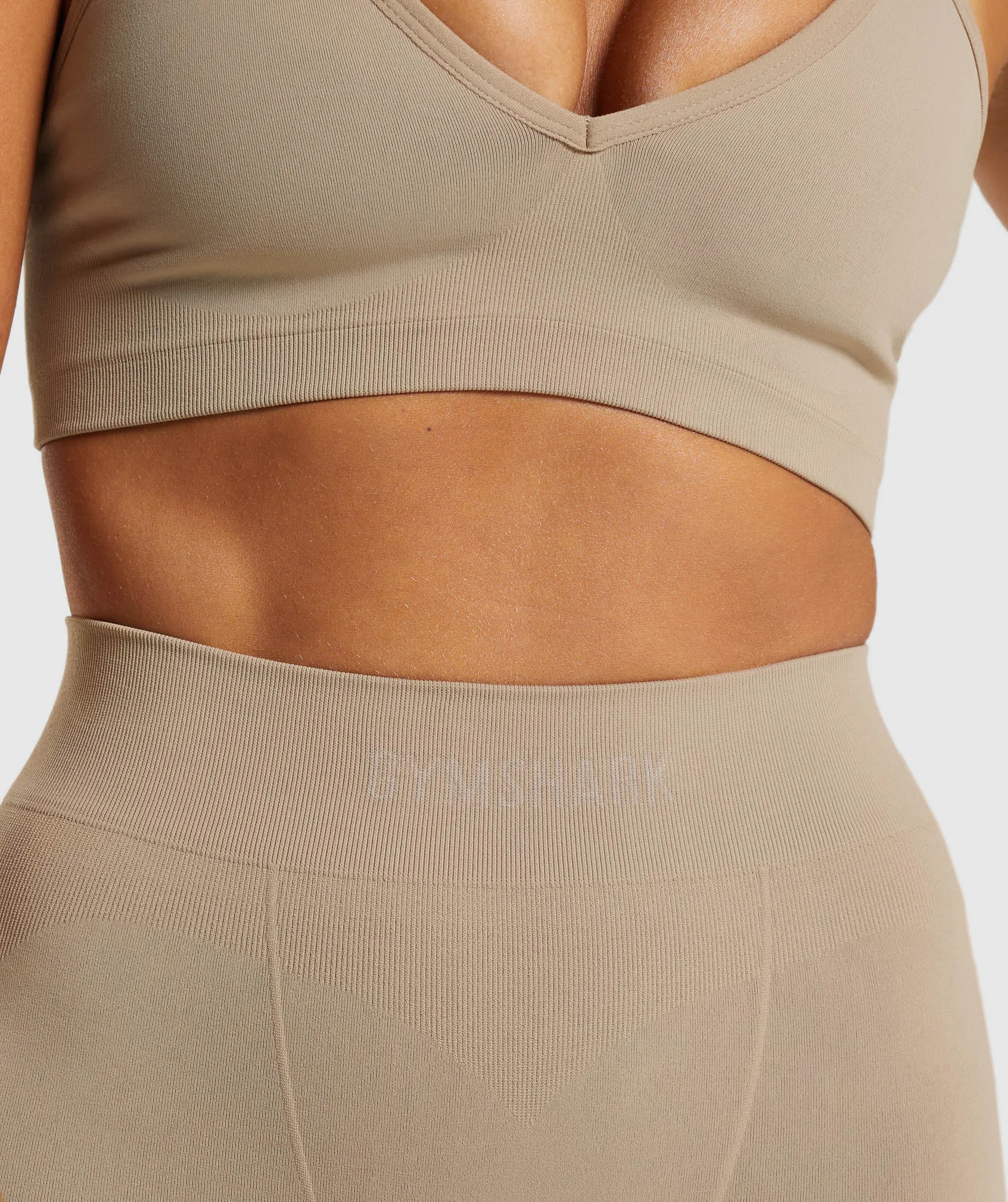 Gymshark Seamless Boxers - Cement Brown