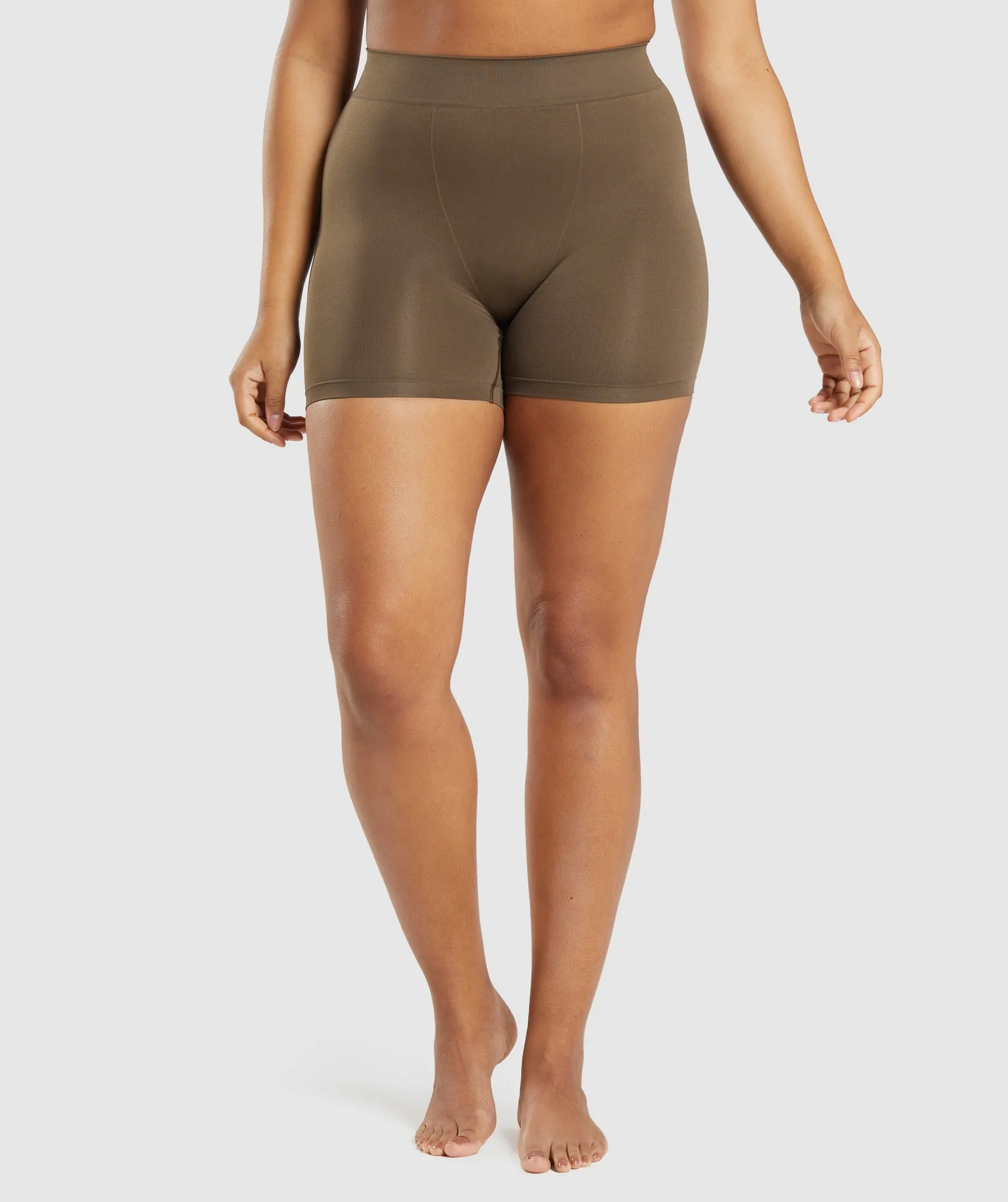 Gymshark Seamless Boxers - Walnut Brown