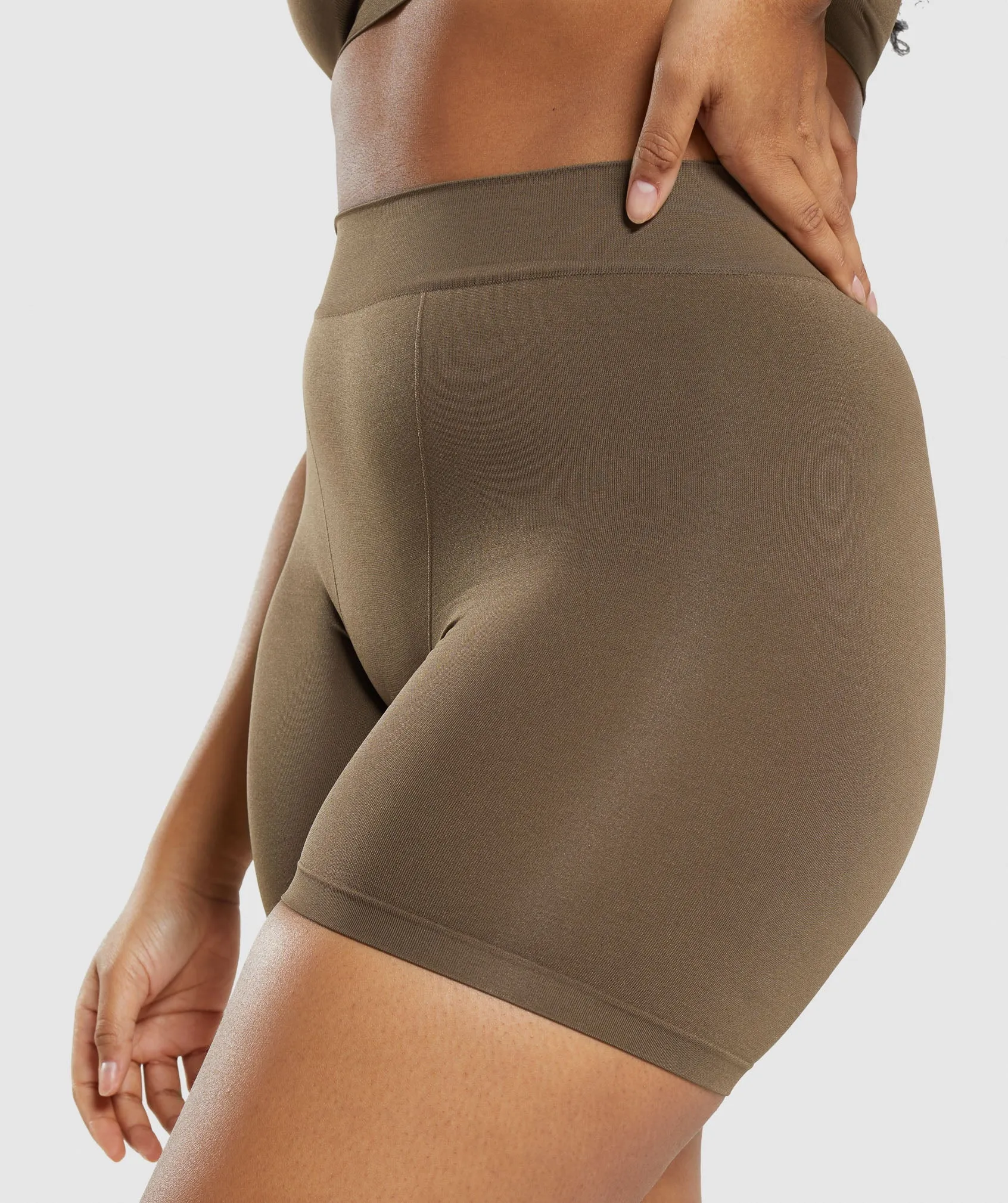 Gymshark Seamless Boxers - Walnut Brown