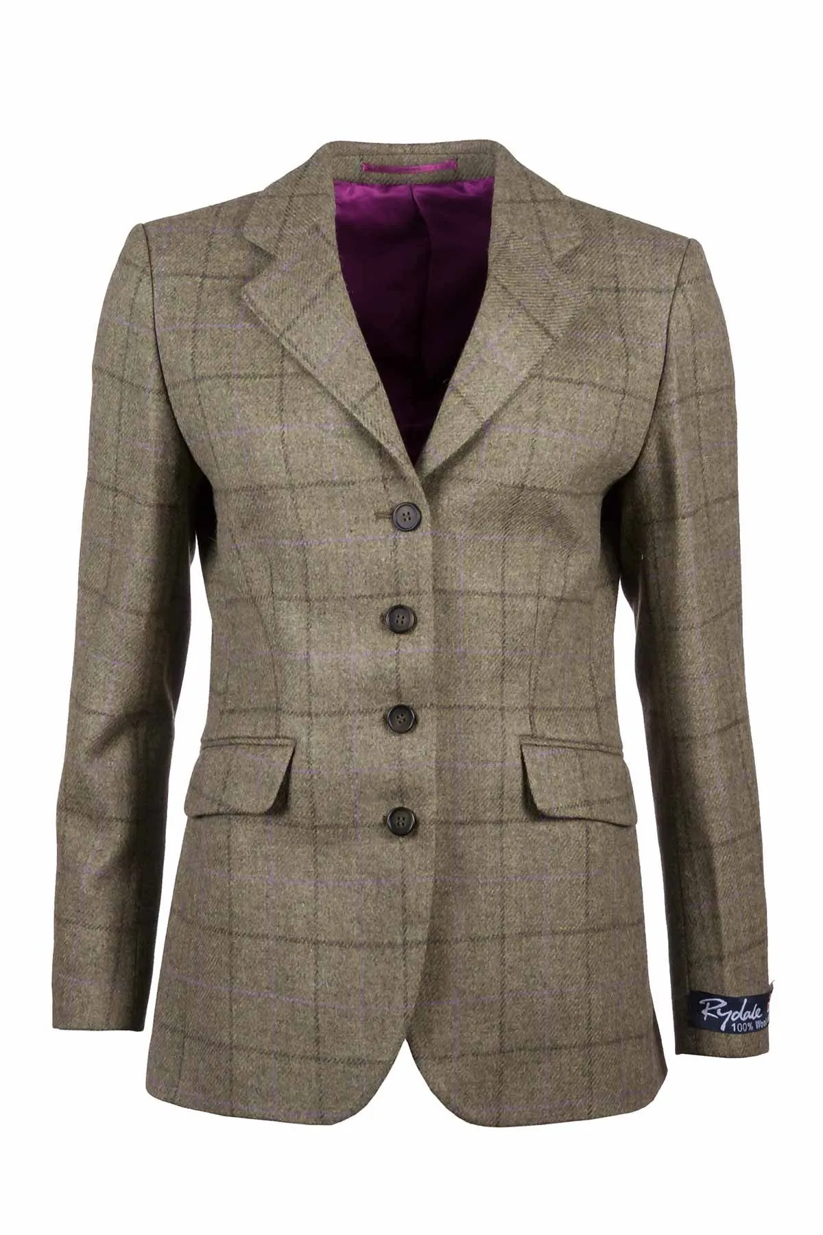 Ladies Long Tweed Blazer