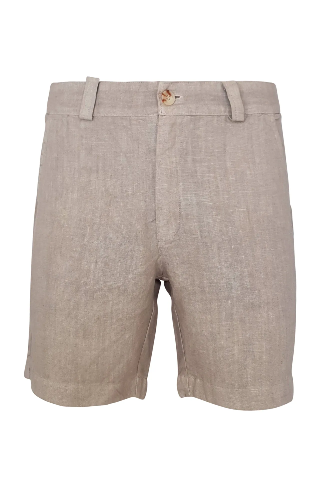 Linen Bermuda Shorts