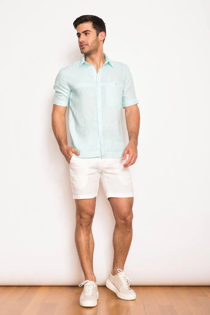 Linen Bermuda Shorts