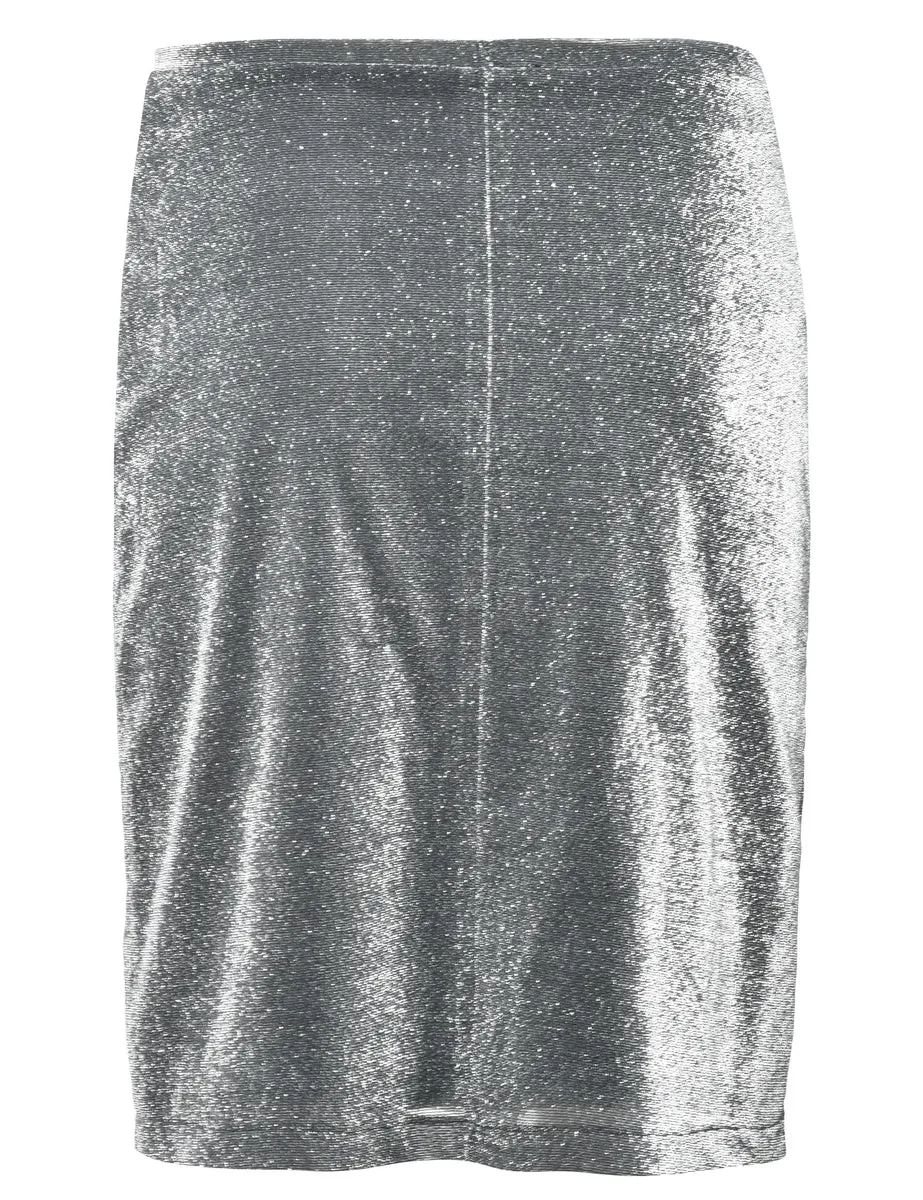 Lurex Pencil Skirt - XS