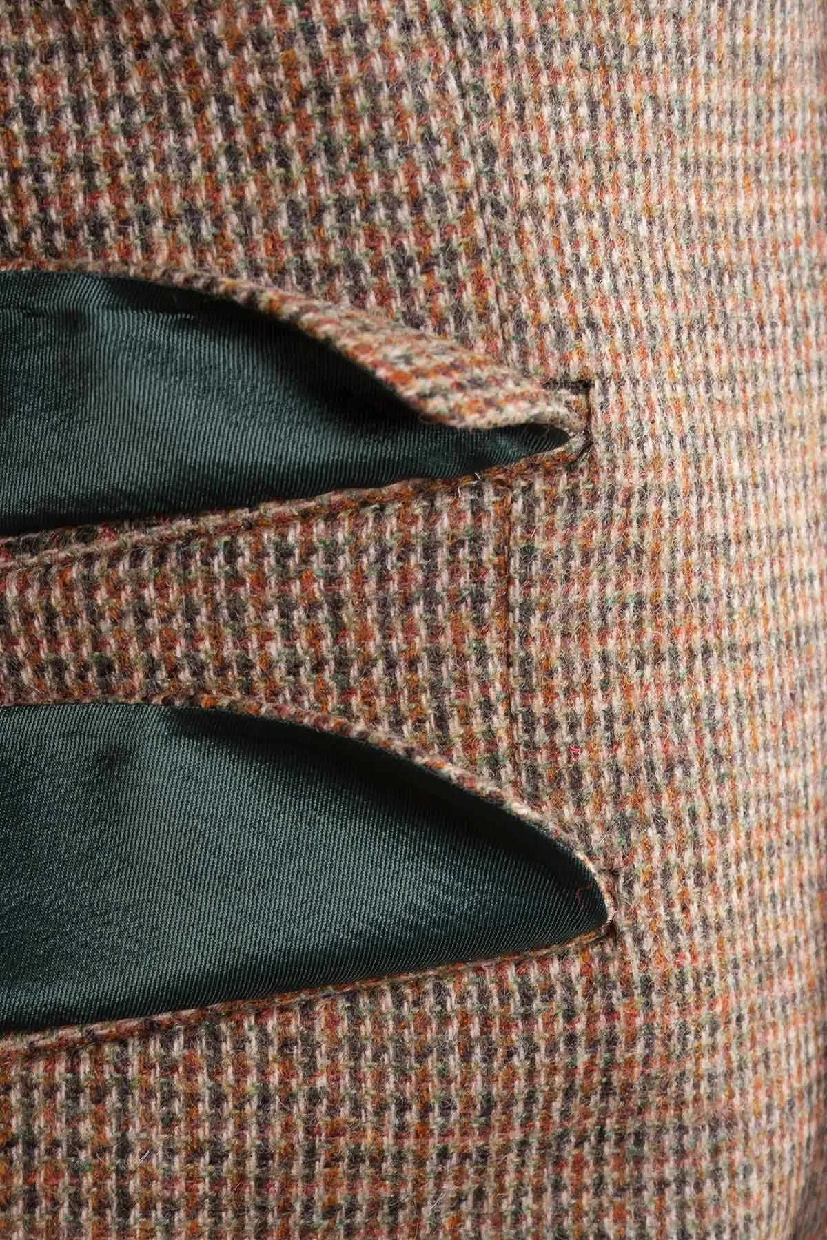 Men's Light Brown Tweed Blazer - Wetherby