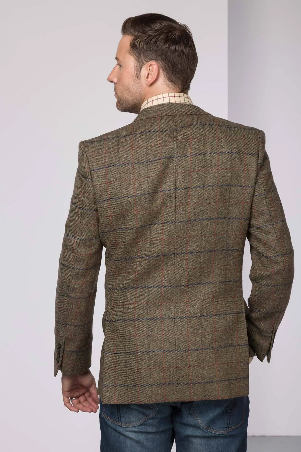 Men's Long Tweed Blazer - York