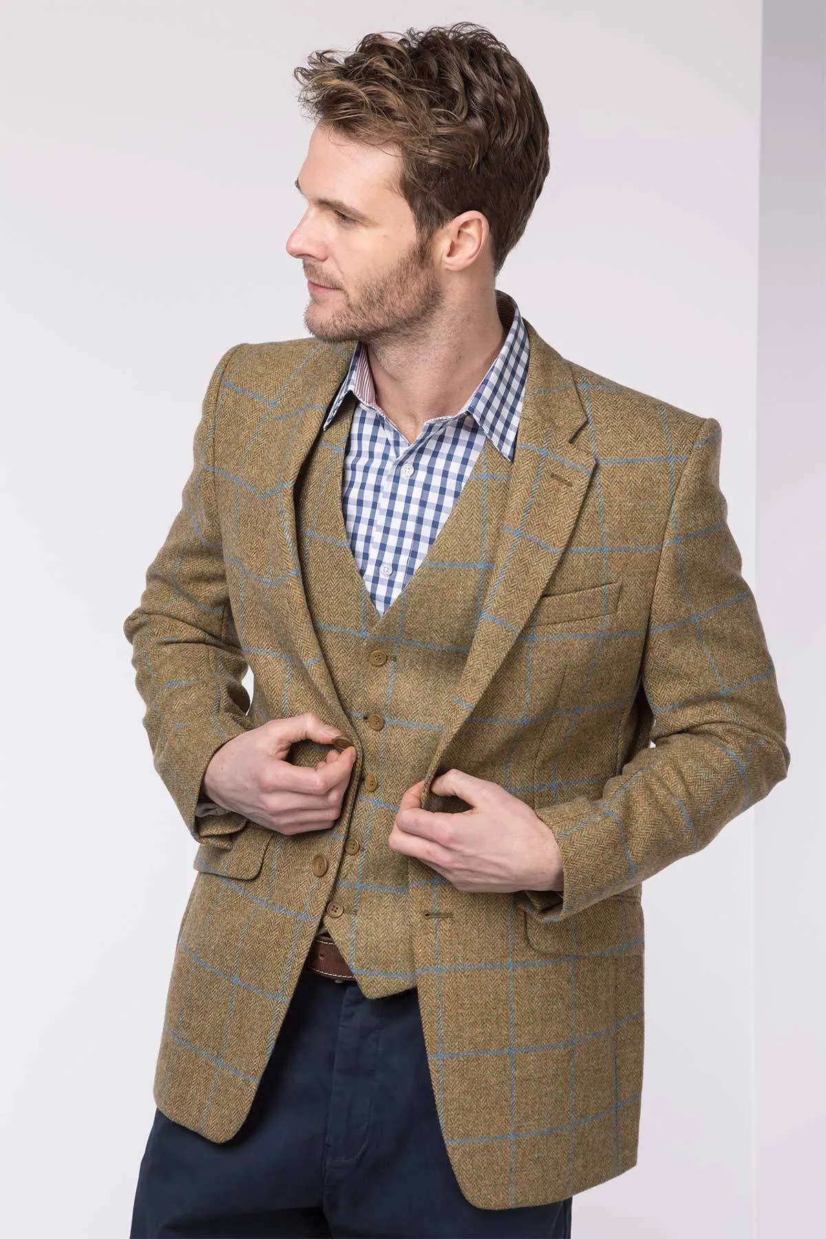 Men's Wool Tweed Blazer - Skipton