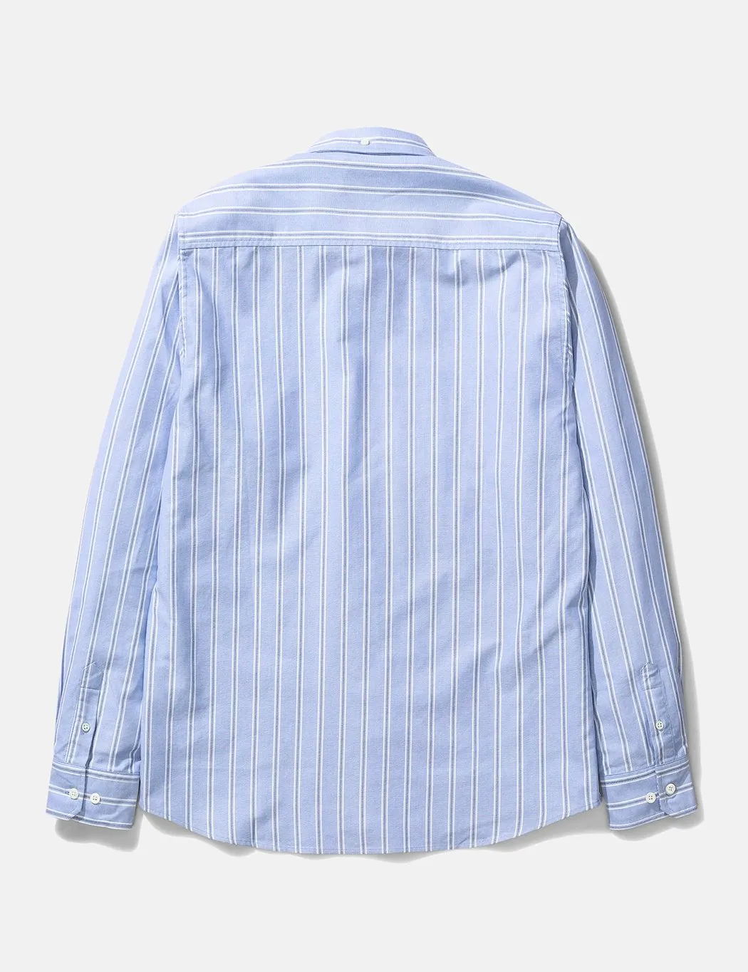 Norse Projects Anton Oxford Shirt (Multi Stripe) - Pale Blue