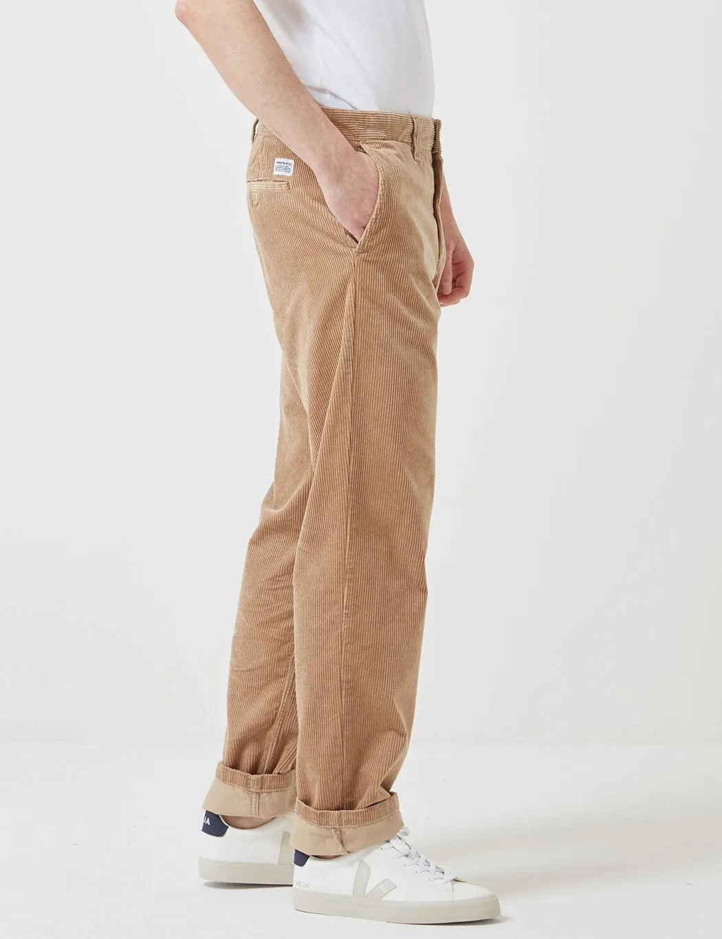 Norse Projects Aros Trousers (Corduroy) - Tan