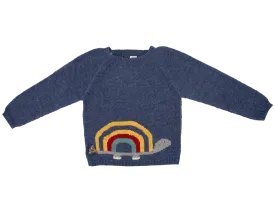 NW419 Turtle Sweater in Blue