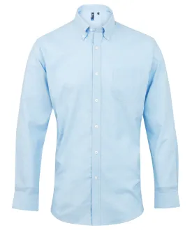 Signature Oxford long sleeve shirt | Light Blue