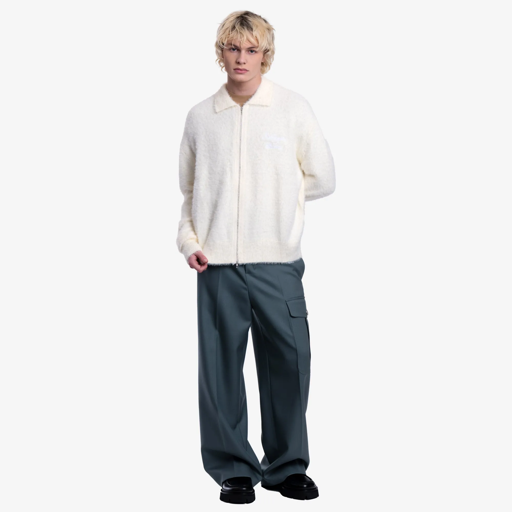 Straight Fit Cargo Trousers