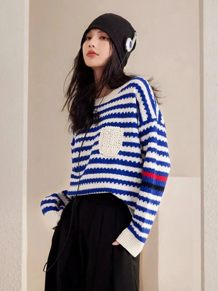 Striped Knitted Sweater