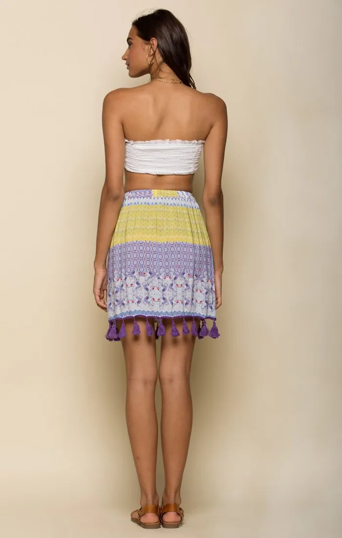 TROPICBIRD TASSEL SHORT SKIRT