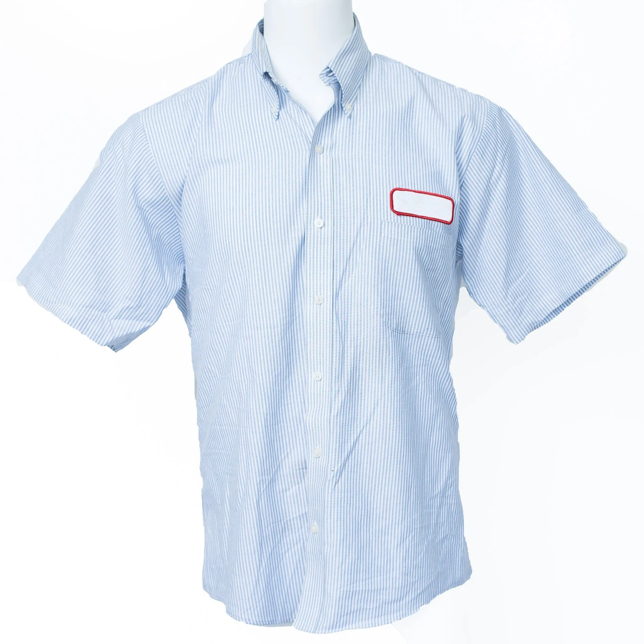 Used Oxford Work Shirt - Short Sleeve