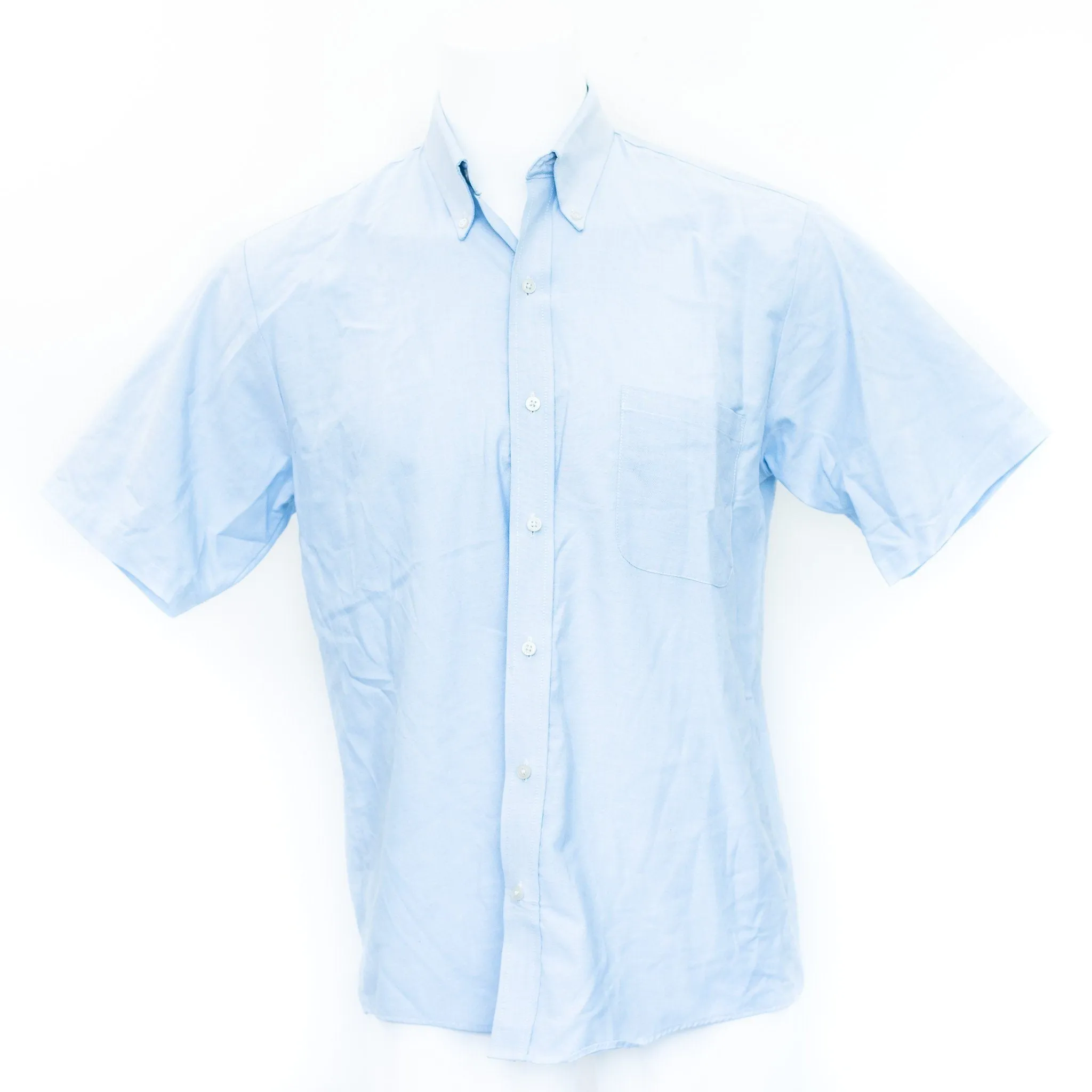 Used Oxford Work Shirt - Short Sleeve